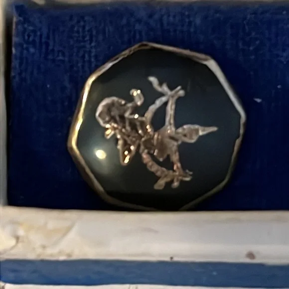 Antique Bangkok Siam Hamlet @ Co. sterling buttons set of 5